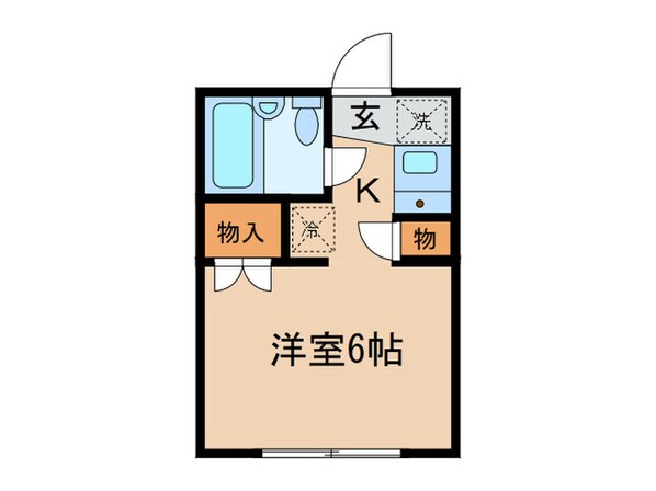 カ－サ南台の物件間取画像